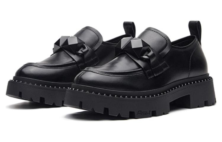 Order (W) Ash Slip-On Tapak Tebal 'Berlian Retro Hitam' FW22-M-136634-001