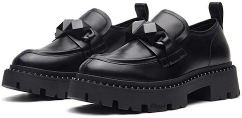 (Women) Ash Slip-On Thick Sole 'Retro Diamond Stud Black' FW22-M-136634-001 Order (Women) Ash Slip-On Thick Sole 'Retro Diamond Stud Black' FW22-M-136634-001