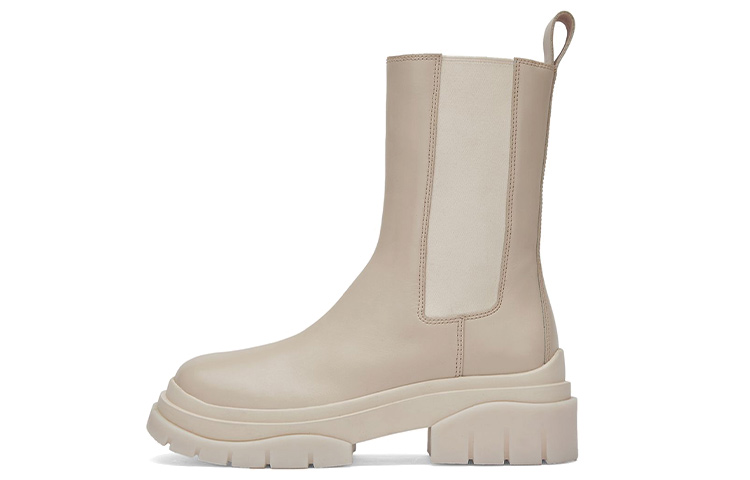 (W) Ash Storm Chelsea Boot 'Beige'