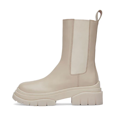 (W) Ash Storm Chelsea Boot 'Beige'