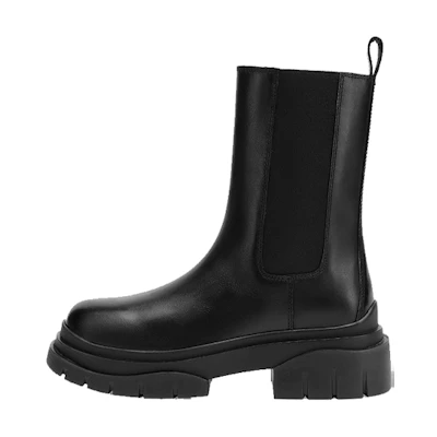 (W) Ash Storm Chelsea Boot 'Black Velvet'