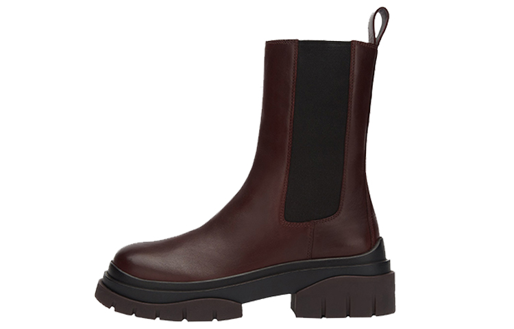 (Women) Ash Storm Leather Chelsea Boot 'Burgundy' FW21-M-135452-005
