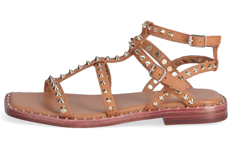 (Women) Ash Studded Open-Toe Sandals 'Brown' S21MAEVA04