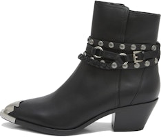 (Women) Ash Studded Strap Ankle Boots 'Black' FW20-M-133900-001 (Women) Ash Studded Strap Ankle Boots 'Black' FW20-M-133900-001