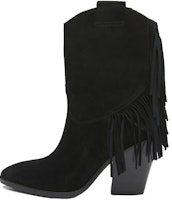 (Women) Ash Tassel Suede Retro Casual Ankle Boot 'Black' FW20-M-133965-001 (Women) Ash Tassel Suede Retro Casual Ankle Boot 'Black' FW20-M-133965-001