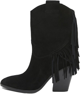 (Women) Ash Tassel Suede Retro Casual Ankle Boot 'Black' FW20-M-133965-001 Buy (Women) Ash Tassel Suede Retro Casual Ankle Boot 'Black' FW20-M-133965-001