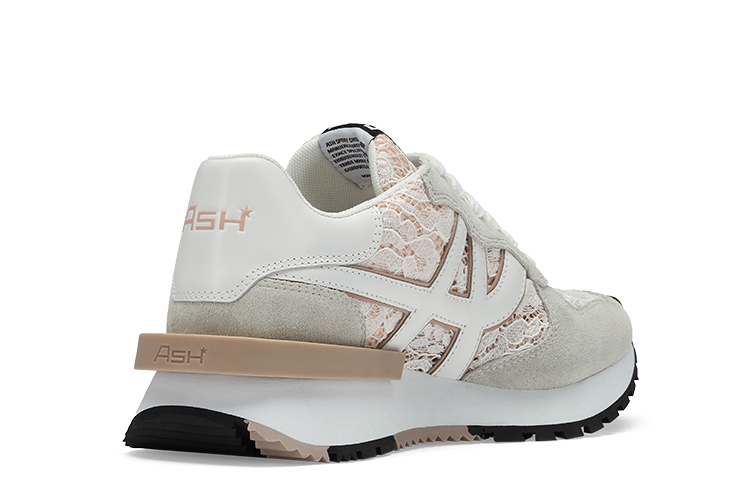 (W) Ash Toxic Series Low-Top Lace Leather Sneaker 'White/Apricot' 圖 3