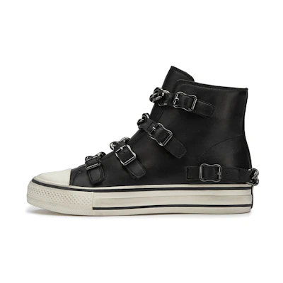 (W) Ash Vertigo 'Black Chain Buckle'