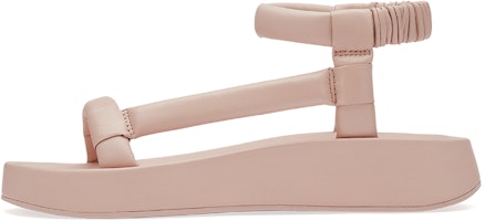 (Women) Ash Victoria 'Pink Sheepskin Thick Bottom Slides' SS21-M-134845-003 (Women) Ash Victoria 'Pink Sheepskin Thick Bottom Slides' SS21-M-134845-003