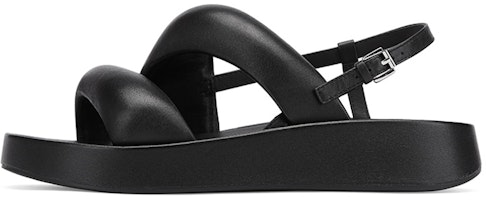 (Women) Ash Vikki Black 'Cloud Comfort Platform Sandals' SS22-M-136025-001 (Women) Ash Vikki Black 'Cloud Comfort Platform Sandals' SS22-M-136025-001