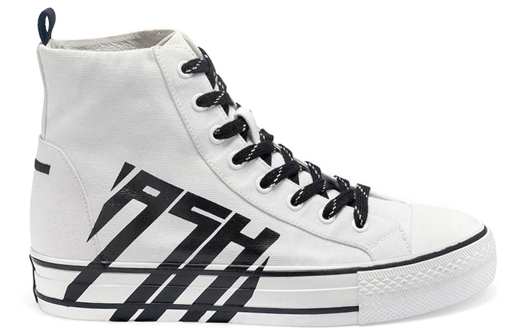 (W) Ash Viky High Top 'Graffiti Black White' 圖 2
