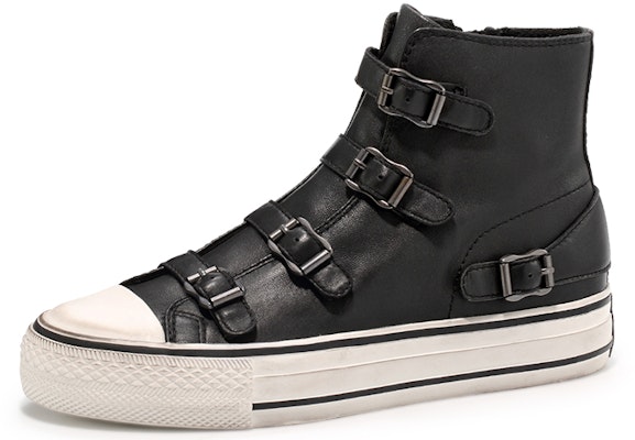(Women) Ash Virgin 'Black Leather High-Top Wedge Sneakers' SS20-V-132212-001 Order (Women) Ash Virgin 'Black Leather High-Top Wedge Sneakers' SS20-V-132212-001