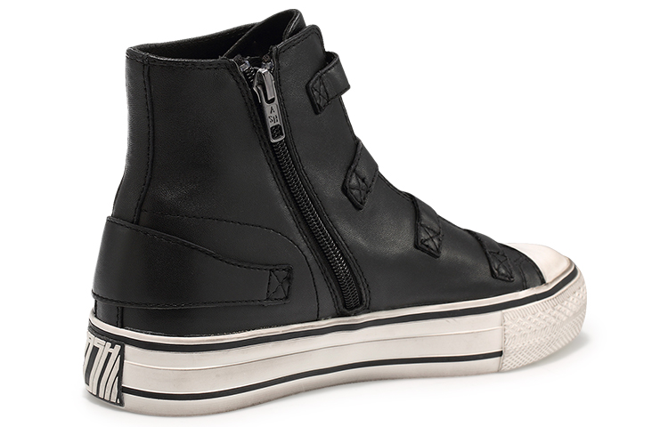 Lookbook (W) Ash Virgin 'Sneaker Wedge Tinggi Kulit Hitam' SS20-V-132212-001