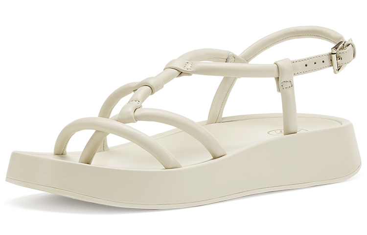 (W) Ash Virtu 'Apricot Leather Platform' 圖 2