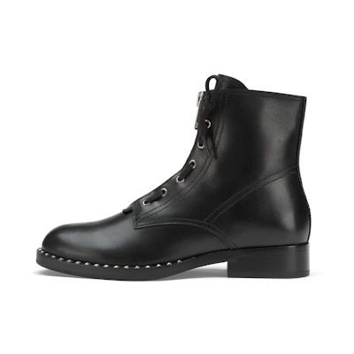 (W) Ash Weasel 'Black Leather'