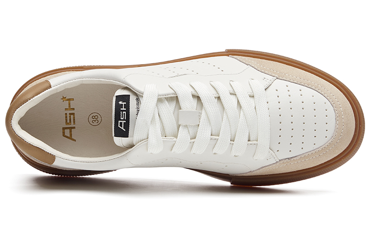 (W) Ash White 'Free Series Color-Block Fashion Sneakers' 圖 4