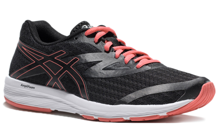 Shop (W) ASICS Amplica Zwart/Oranje T875N-002
