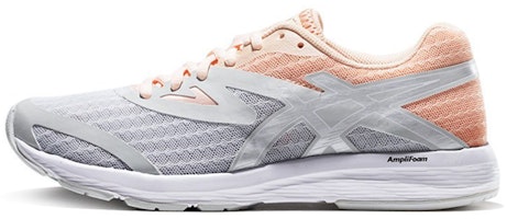 (Women) ASICS Amplica Sport Shoes Grey/Silver T875N-021 (Women) ASICS Amplica Sport Shoes Grey/Silver T875N-021