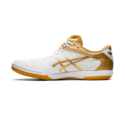 (W) ASICS Attack Dominate FF 2 'White Pure Gold'