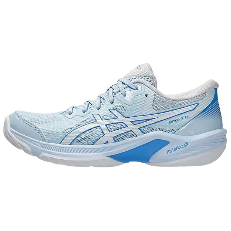 (Women) Asics Beyond FF Blue Low-Top Running Shoes - Cushioned & Supportive 1072A095-401