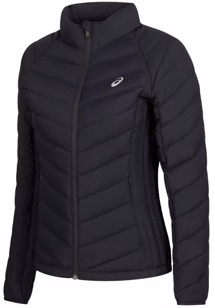women-asics-black-puffer-jacket-with-zipper-and-high-collar-2032-c928-001