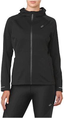 (Women) ASICS Black Windproof Waterproof Warm Woven Jacket 2012A247-008 Buy (Women) ASICS Black Windproof Waterproof Warm Woven Jacket 2012A247-008