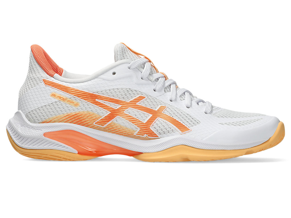 (Women) ASICS BLADE FF 2 Sneaker White/Vivid Coral 1072A120-100