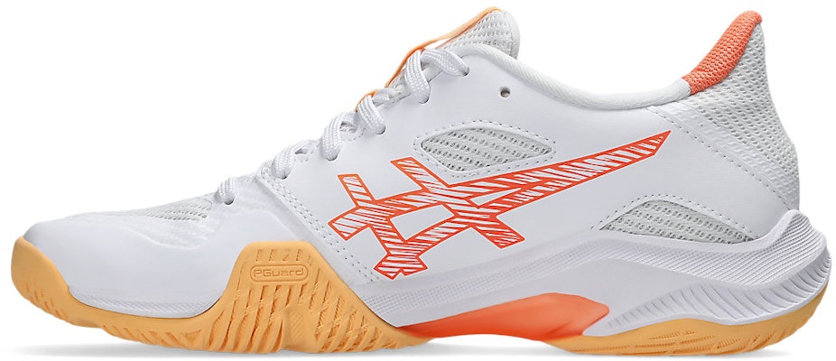 (W) ASICS BLADE FF 2 白色/珊瑚粉運動鞋 1072A120-100 Shop (W) ASICS BLADE FF 2 白色/珊瑚粉運動鞋 1072A120-100
