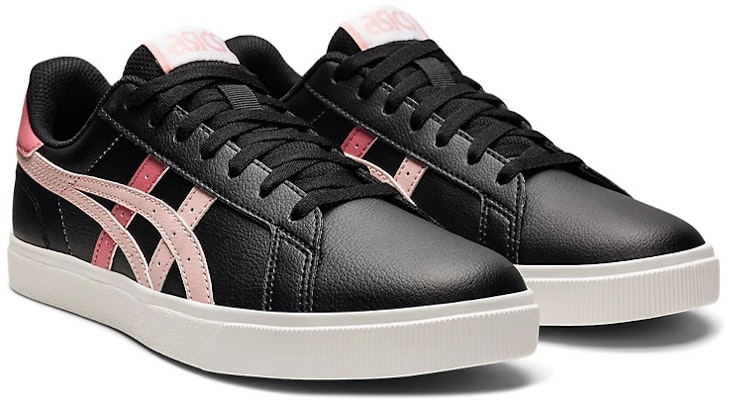 Asics Classic Ct 減震防滑 拼色休閒板鞋 女款 黑粉 Lookbook Asics Classic Ct 減震防滑 拼色休閒板鞋 女款 黑粉