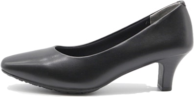 (Women) ASICS Comfort Business Commuter 'Black Block Heel' LO-17080 (Women) ASICS Comfort Business Commuter 'Black Block Heel' LO-17080