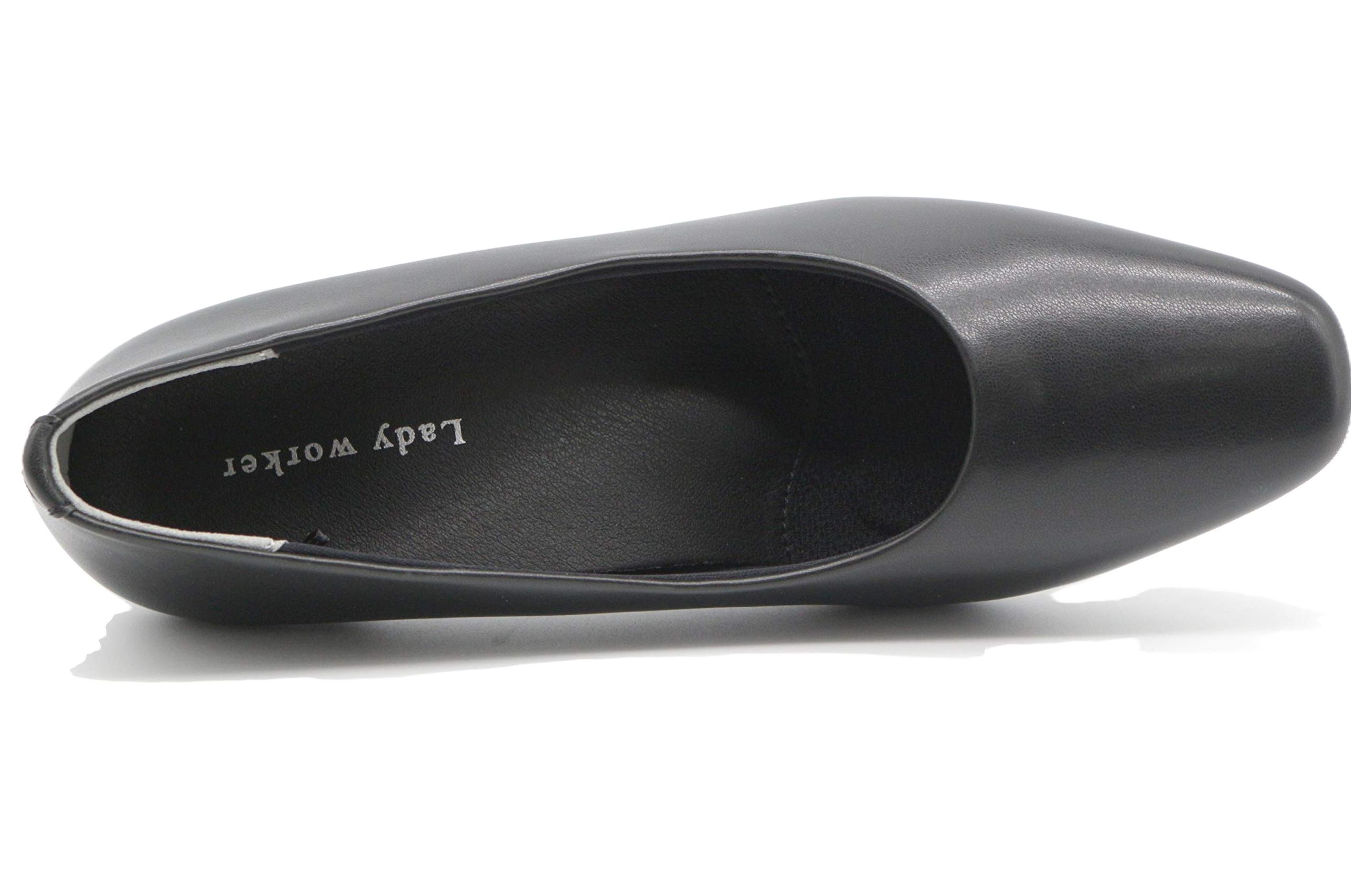 Shop (W) ASICS Comfort Business Commuter 'Tumit Blok Hitam' LO-17080