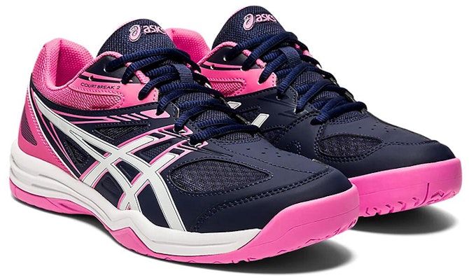 (Women) ASICS Court Break 2 Running Shoes Pink/Blue 1073A013-400 Lookbook (Women) ASICS Court Break 2 Running Shoes Pink/Blue 1073A013-400
