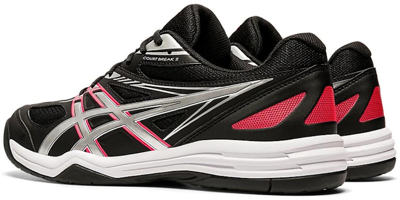(W) ASICS Court Break 2 Chaussures Running Noir/Argent 1073A013-003 Shop (W) ASICS Court Break 2 Chaussures Running Noir/Argent 1073A013-003