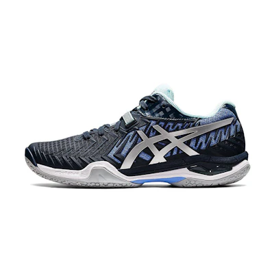 (W) ASICS Court Control FF 2 'Black Silver Blue'
