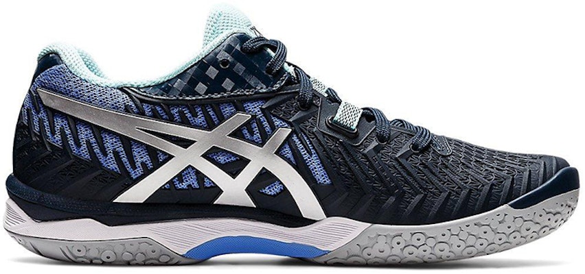 (Women) ASICS Court Control FF 2 'Black Silver Blue' 1072A057-404 Order (Women) ASICS Court Control FF 2 'Black Silver Blue' 1072A057-404