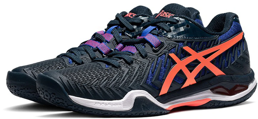 (W) ASICS Court Control FF 2 ''Bleu Orange'' 1072A057-403 Order (W) ASICS Court Control FF 2 ''Bleu Orange'' 1072A057-403