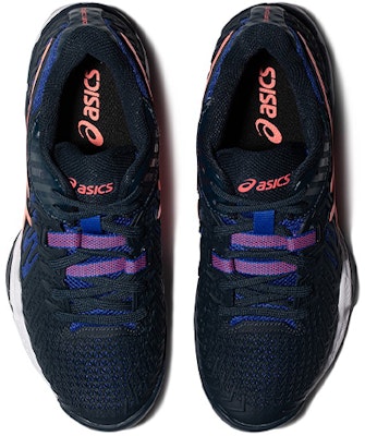 (Women) ASICS Court Control FF 2 'Blue Orange' 1072A057-403 Lookbook (Women) ASICS Court Control FF 2 'Blue Orange' 1072A057-403