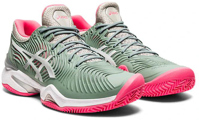(W) ASICS Court FF 2 Clay ''Gris Ardoise Blanc'' 1042A075-021 Lookbook (W) ASICS Court FF 2 Clay ''Gris Ardoise Blanc'' 1042A075-021