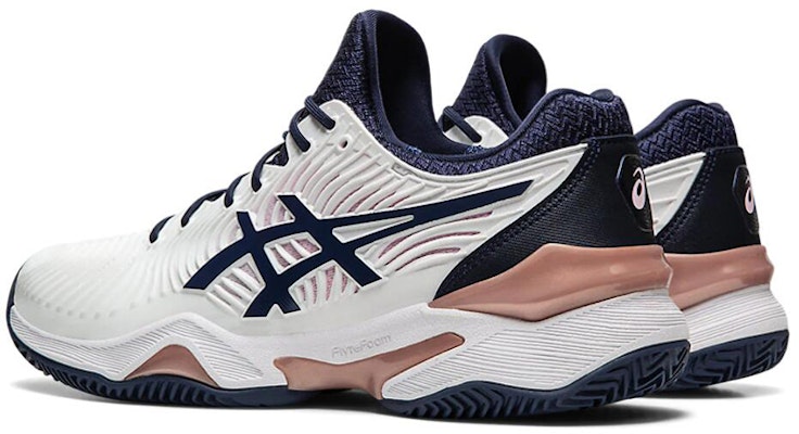 (Women) ASICS Court Ff 2 Clay White/Blue 1042A075-102 Shop (Women) ASICS Court Ff 2 Clay White/Blue 1042A075-102
