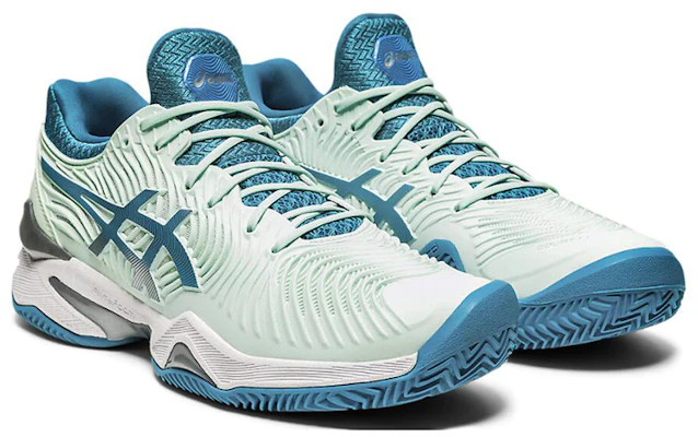 (W) ASICS Court Ff 2 Clay Mint Hijau Wanita Pria 1042A075-300 Lookbook (W) ASICS Court Ff 2 Clay Mint Hijau Wanita Pria 1042A075-300