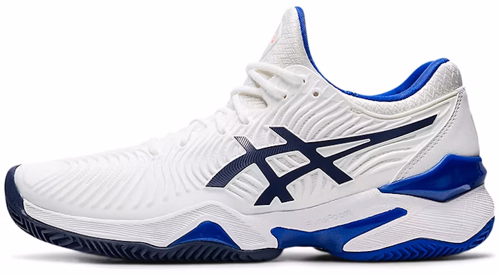 (Women) ASICS Court FF 2 Novak 'White Blue' 1042A075-103 Buy (Women) ASICS Court FF 2 Novak 'White Blue' 1042A075-103