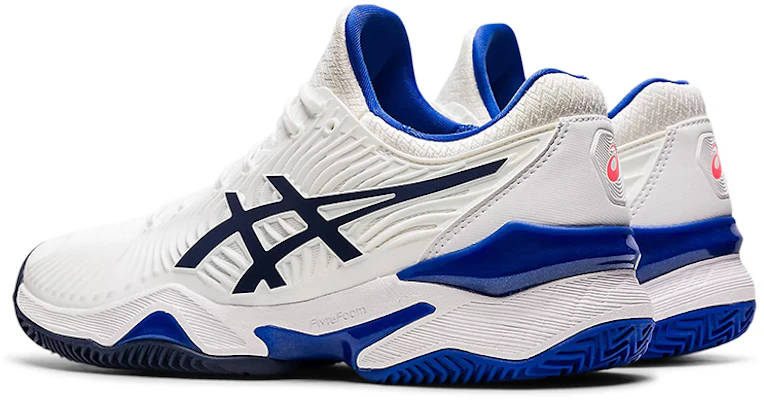 (Women) ASICS Court FF 2 Novak 'White Blue' 1042A075-103 Shop (Women) ASICS Court FF 2 Novak 'White Blue' 1042A075-103