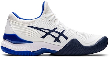 Asics Court FF 2 高筒 跑步鞋 女款 白藍 Order Asics Court FF 2 高筒 跑步鞋 女款 白藍