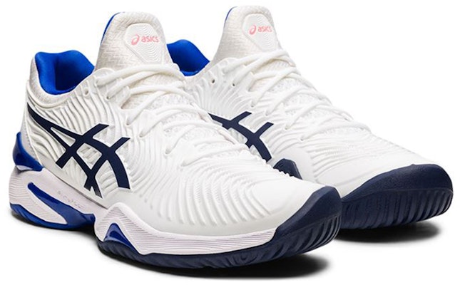 (Women) ASICS Court FF 2 White/Blue 1042A076-103 Lookbook (Women) ASICS Court FF 2 White/Blue 1042A076-103