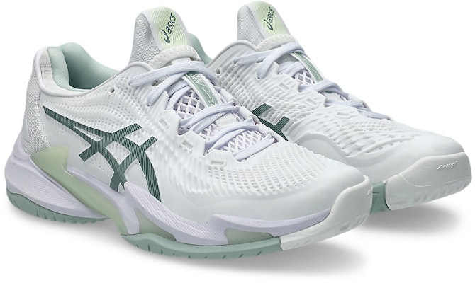 (Women) ASICS COURT FF 3 (All Court) Sneakers White/Lichen Rock 1042A220-106 Order (Women) ASICS COURT FF 3 (All Court) Sneakers White/Lichen Rock 1042A220-106