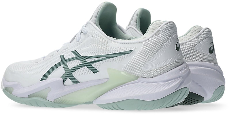 (Women) ASICS COURT FF 3 (All Court) Sneakers White/Lichen Rock 1042A220-106 Lookbook (Women) ASICS COURT FF 3 (All Court) Sneakers White/Lichen Rock 1042A220-106