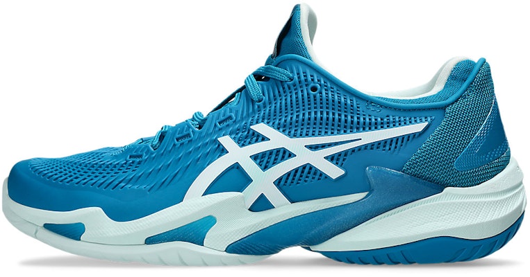 (W) ASICS Court Ff 3 'Biru Hijau Putih' 1042A220-401 Cheap (W) ASICS Court Ff 3 'Biru Hijau Putih' 1042A220-401