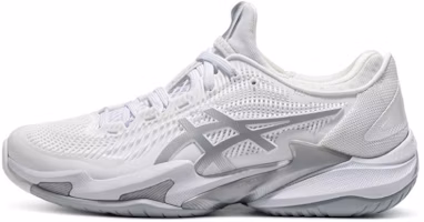 (Women) ASICS Court FF 3 'White Pure Silver' 1042A220-100 (Women) ASICS Court FF 3 'White Pure Silver' 1042A220-100