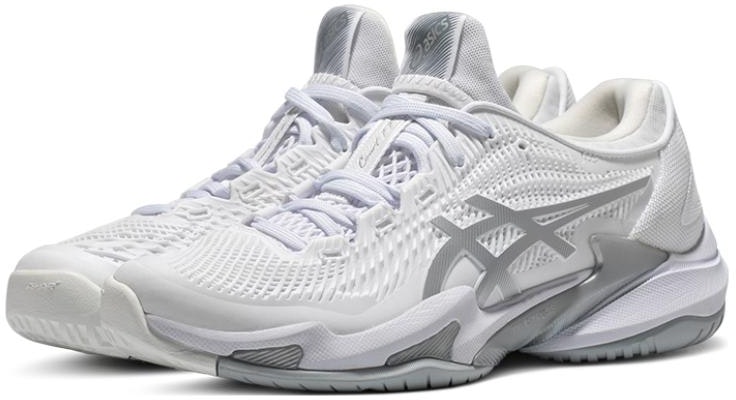 (Women) ASICS Court FF 3 'White Pure Silver' 1042A220-100 Order (Women) ASICS Court FF 3 'White Pure Silver' 1042A220-100