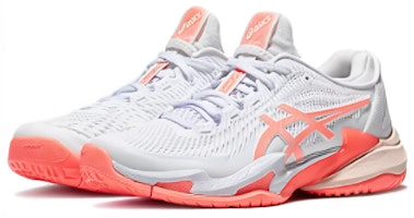 (W) ASICS Court FF 3 'Putih Sun Coral' 1042A220-103 Order (W) ASICS Court FF 3 'Putih Sun Coral' 1042A220-103